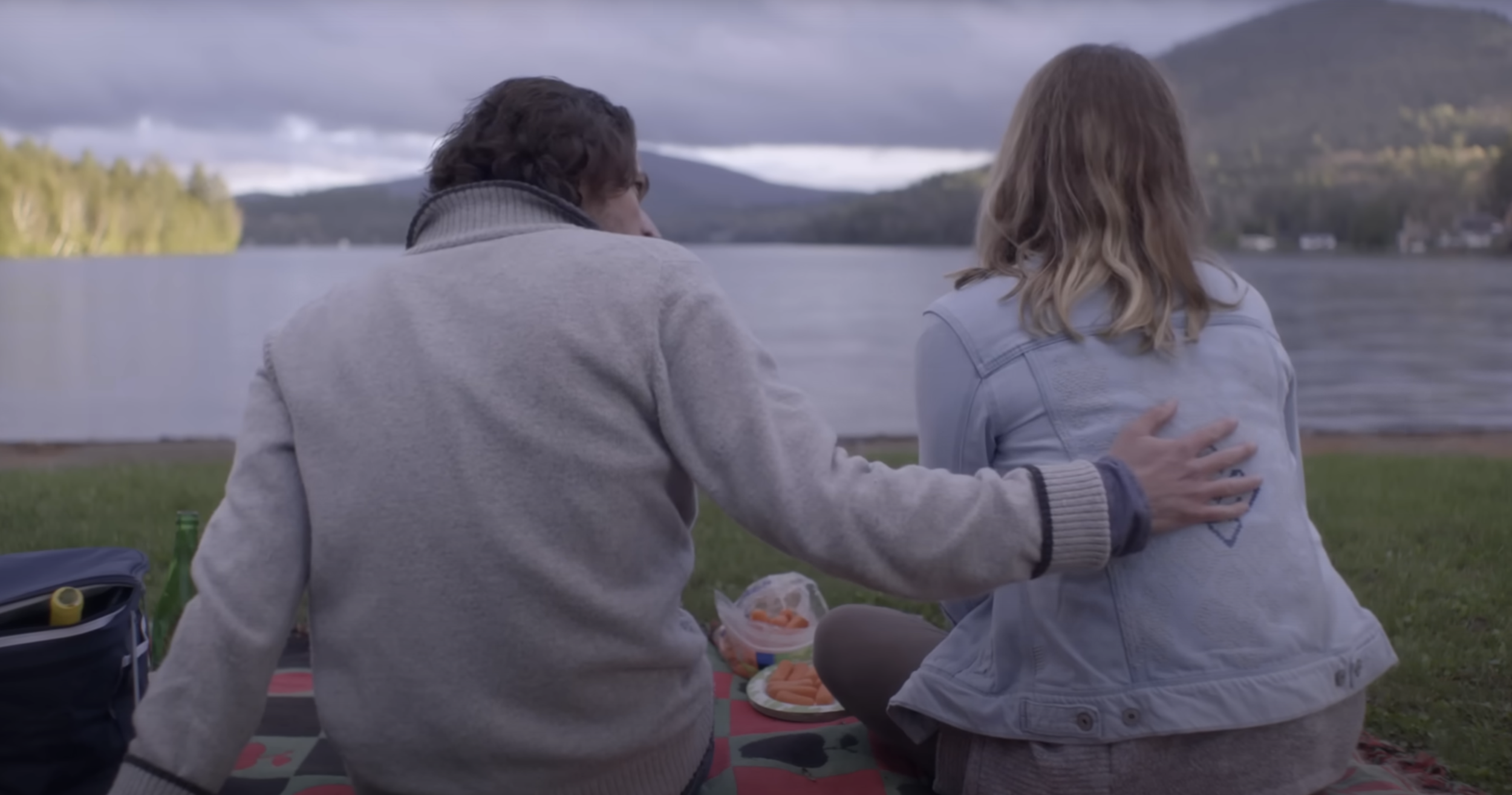 Watch The Luring, screenshot, Garrett and Claire at the lake