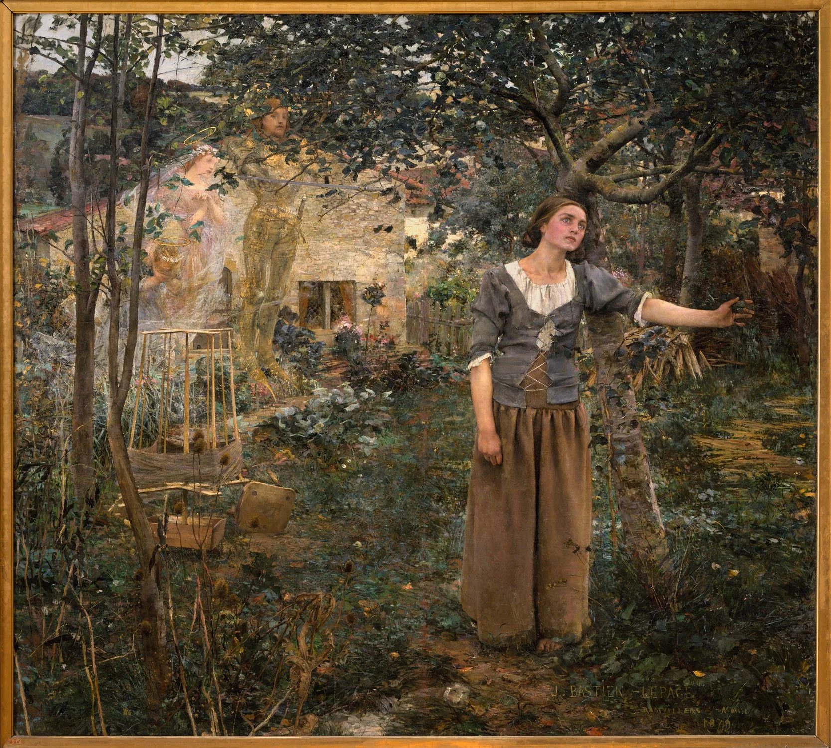 Jules Bastien-Lepage painting of Joan of Arc