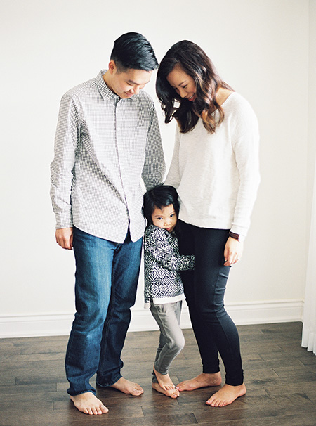 Our family captured by Lauren Kurc