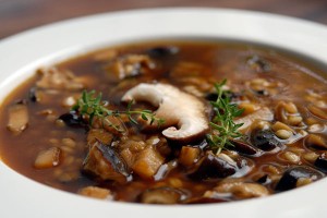  Shiitake Mushroom and Barley Soup