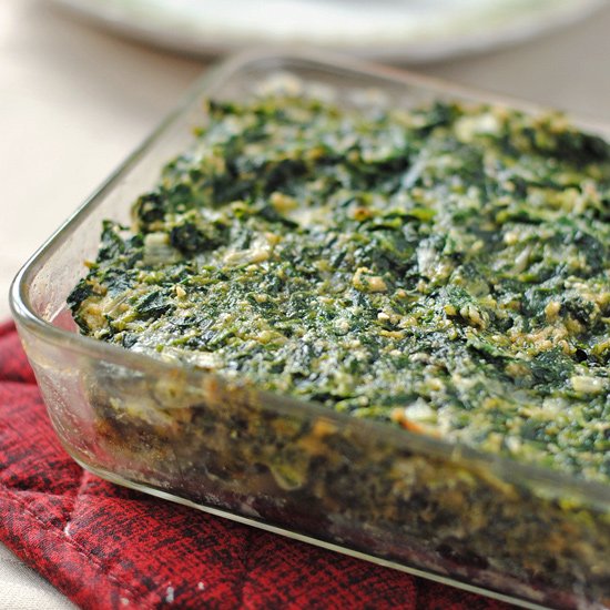 The Bortman Spinach Kugel 