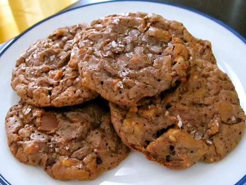 Chocolate-Toffee Cookies 