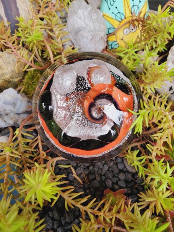 Orange/Black/Silver