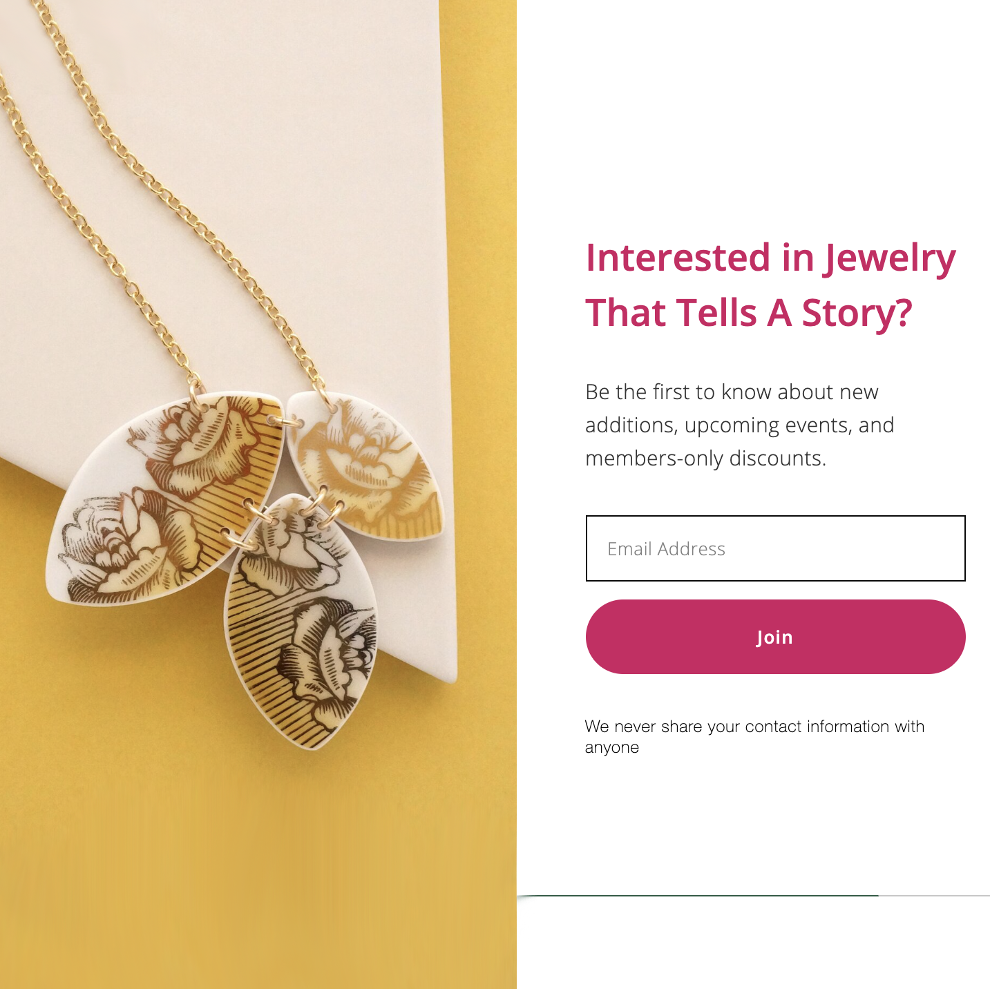 JOIN THE INSIDER LIST