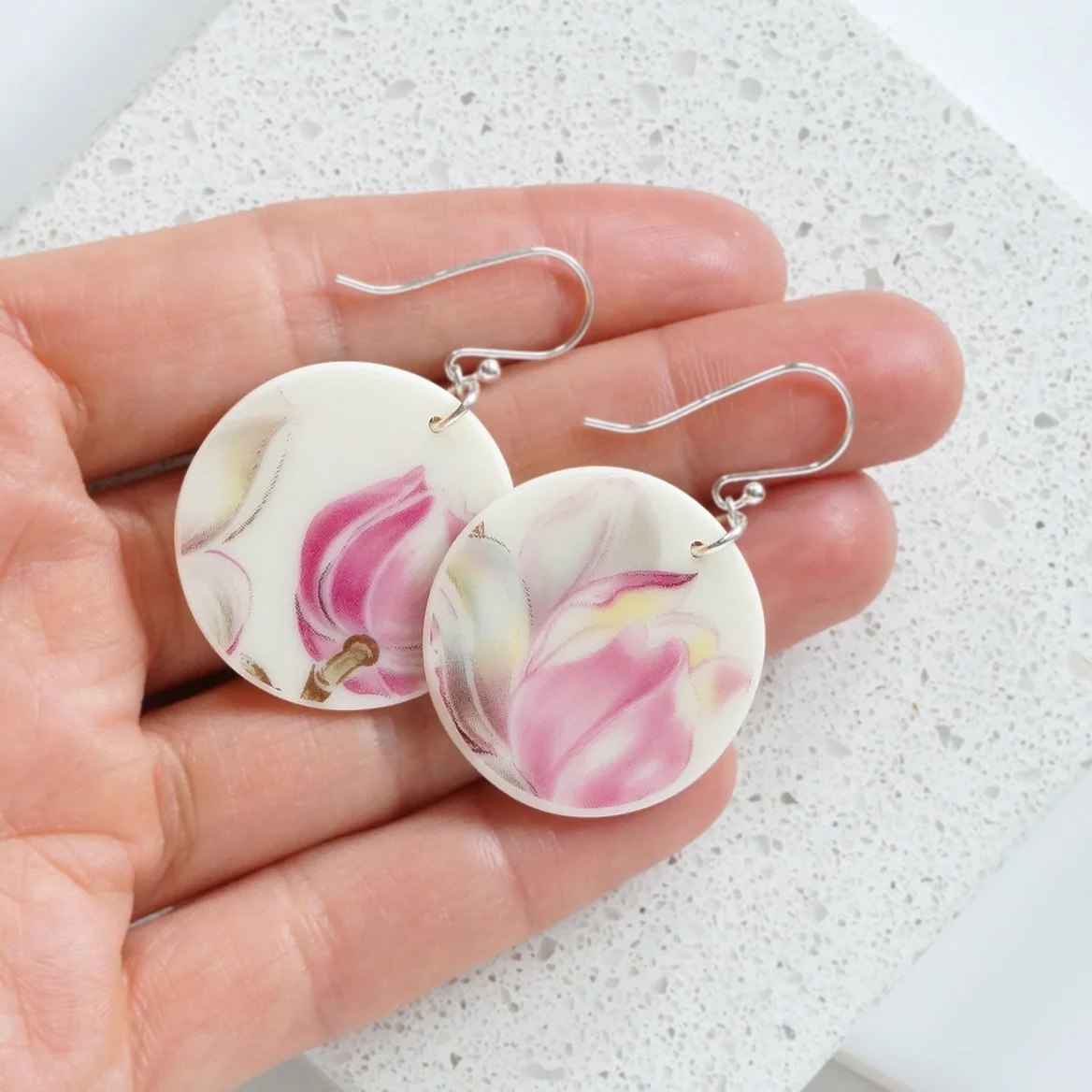 Dreamy Tulip Orb Earrings