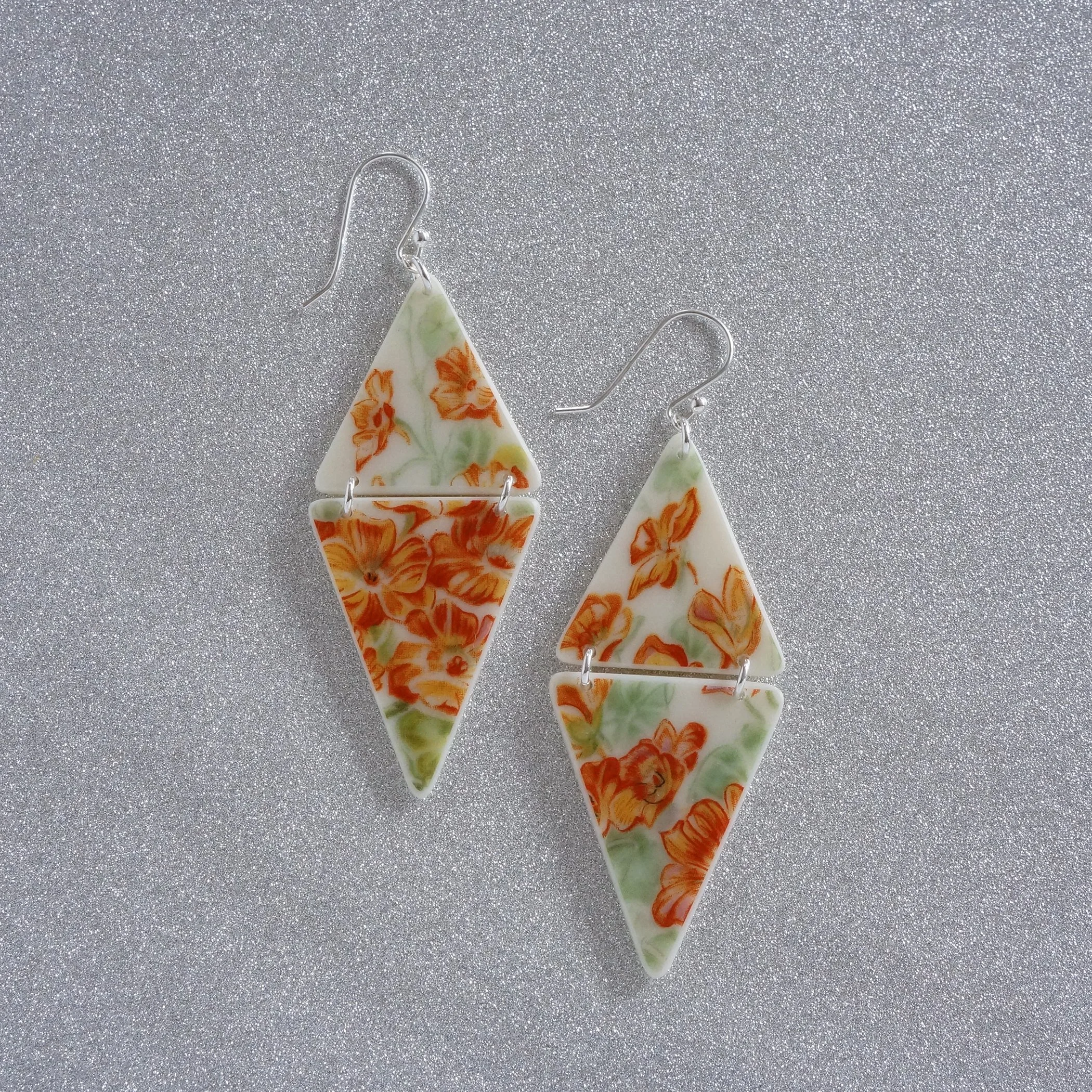 Nasturtium Duo Earrings