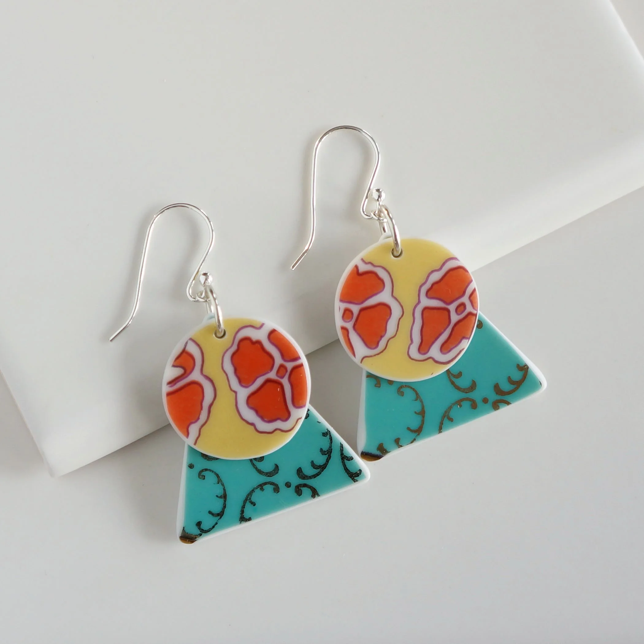 Patterned Duo Earrings