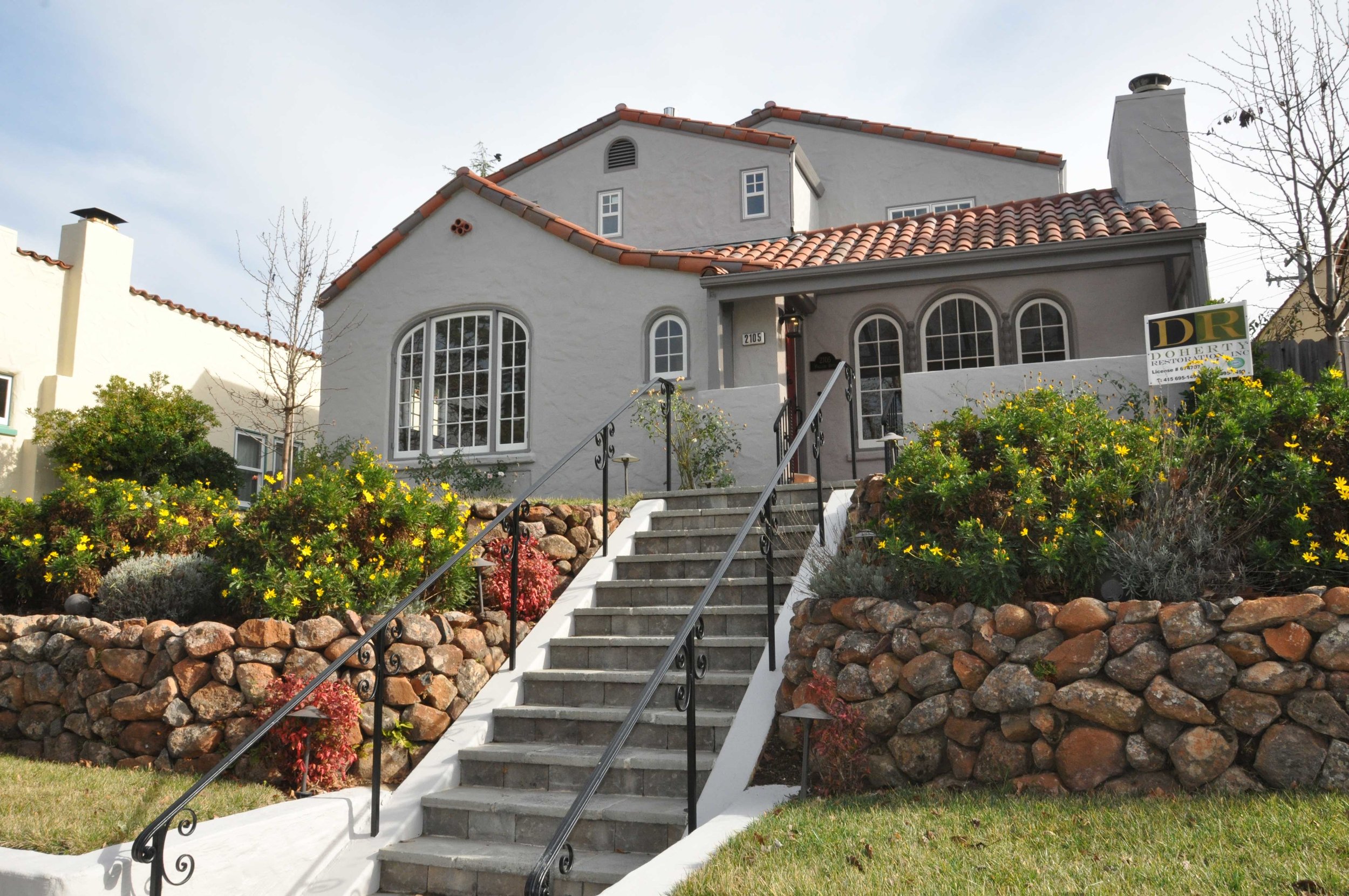 Burlingame Exterior Residential Painting