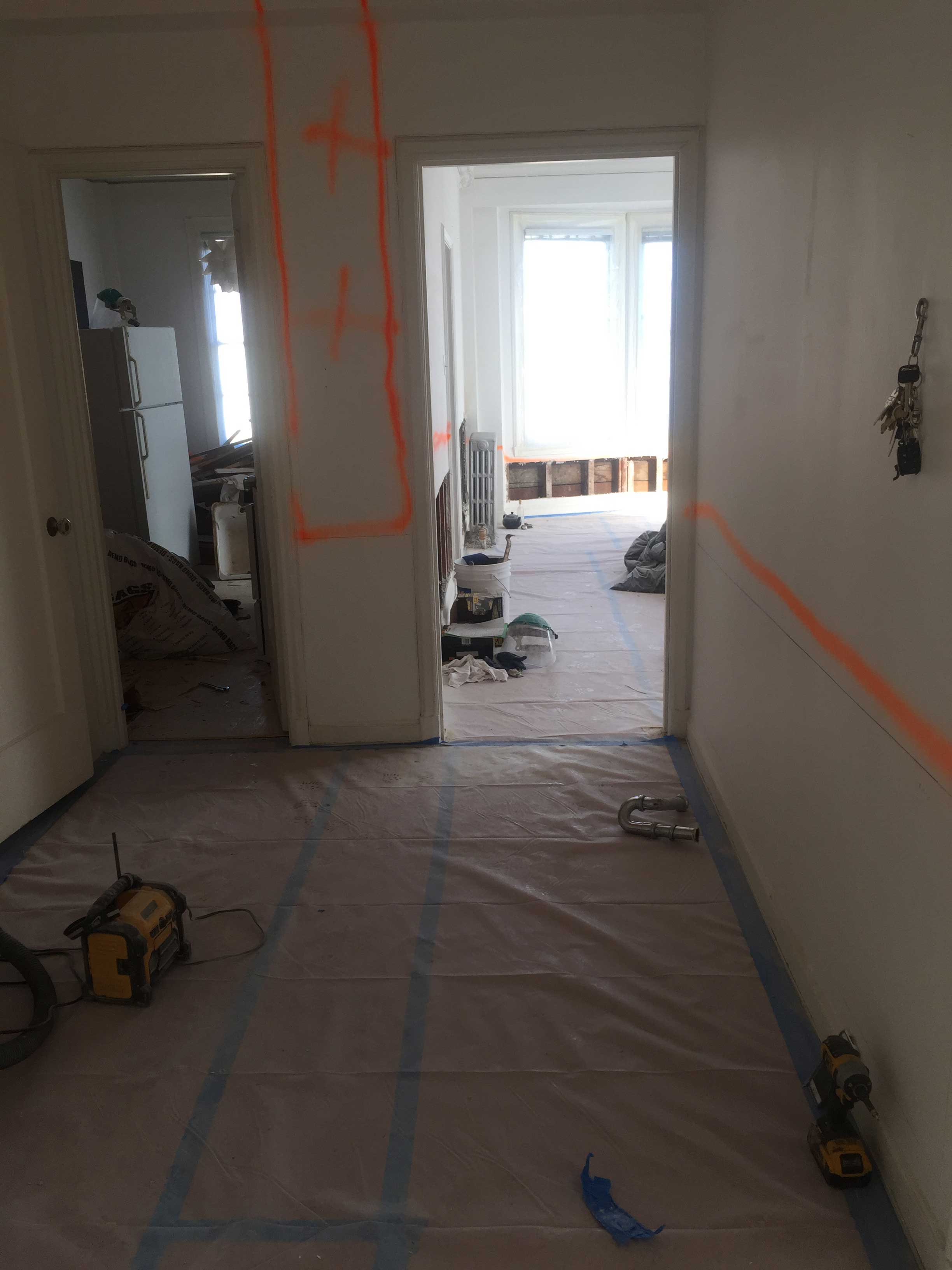 Markings and Preparation for Lead Remediation