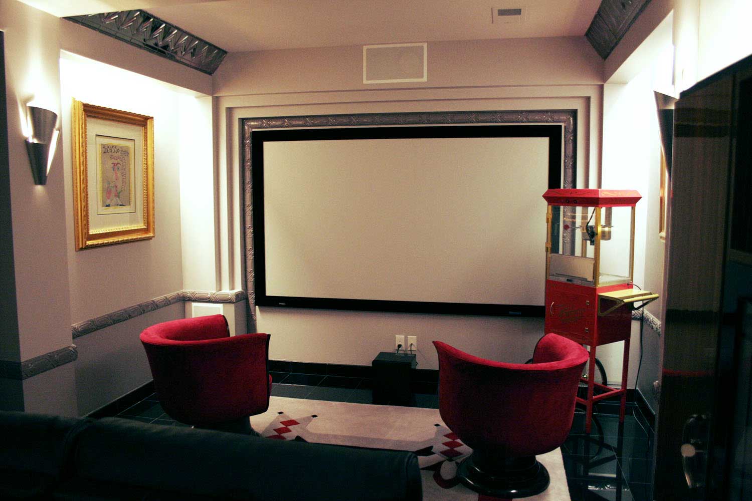 Private Movie Theatre Remodel and Design