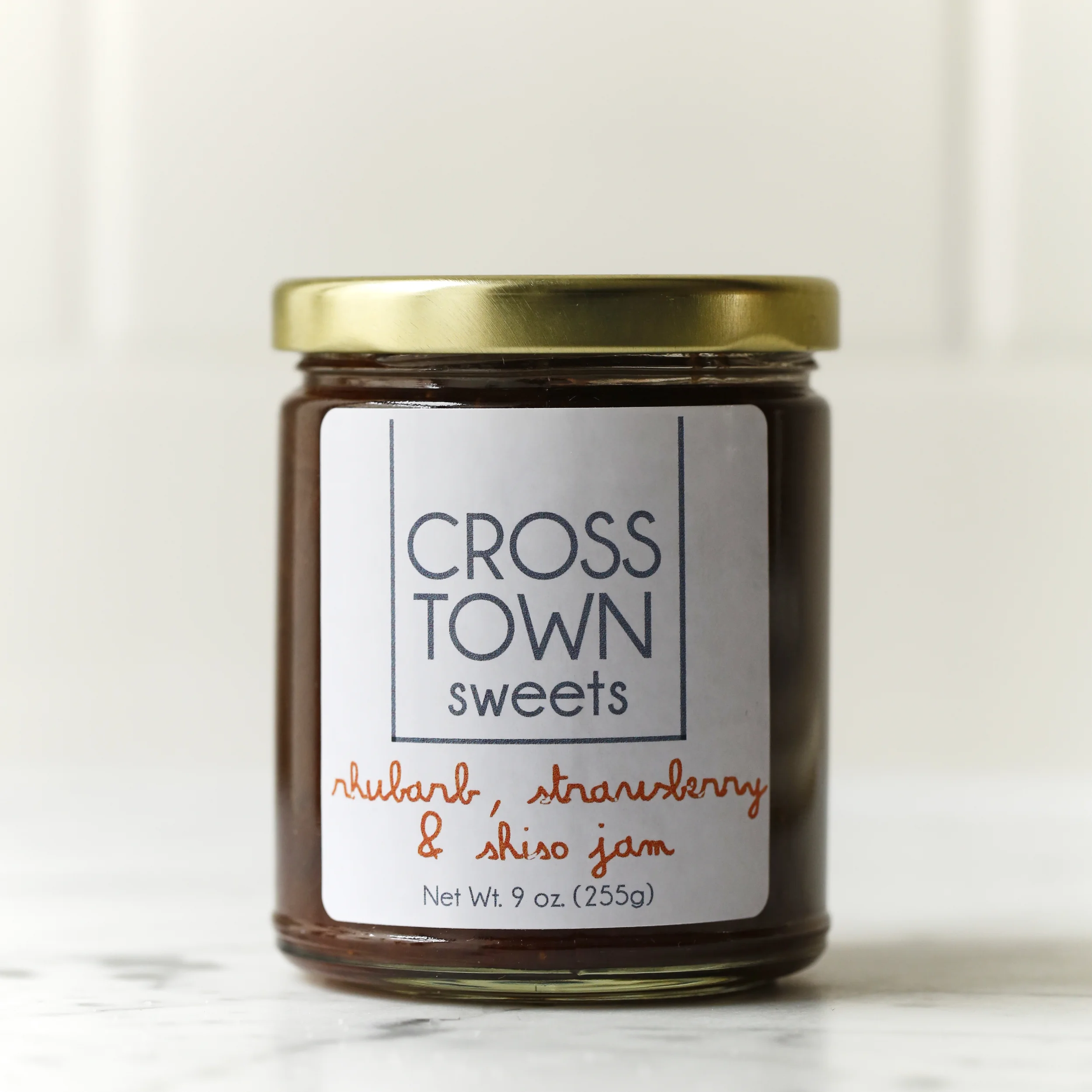 Rhubarb, Strawberry & Shiso Jam