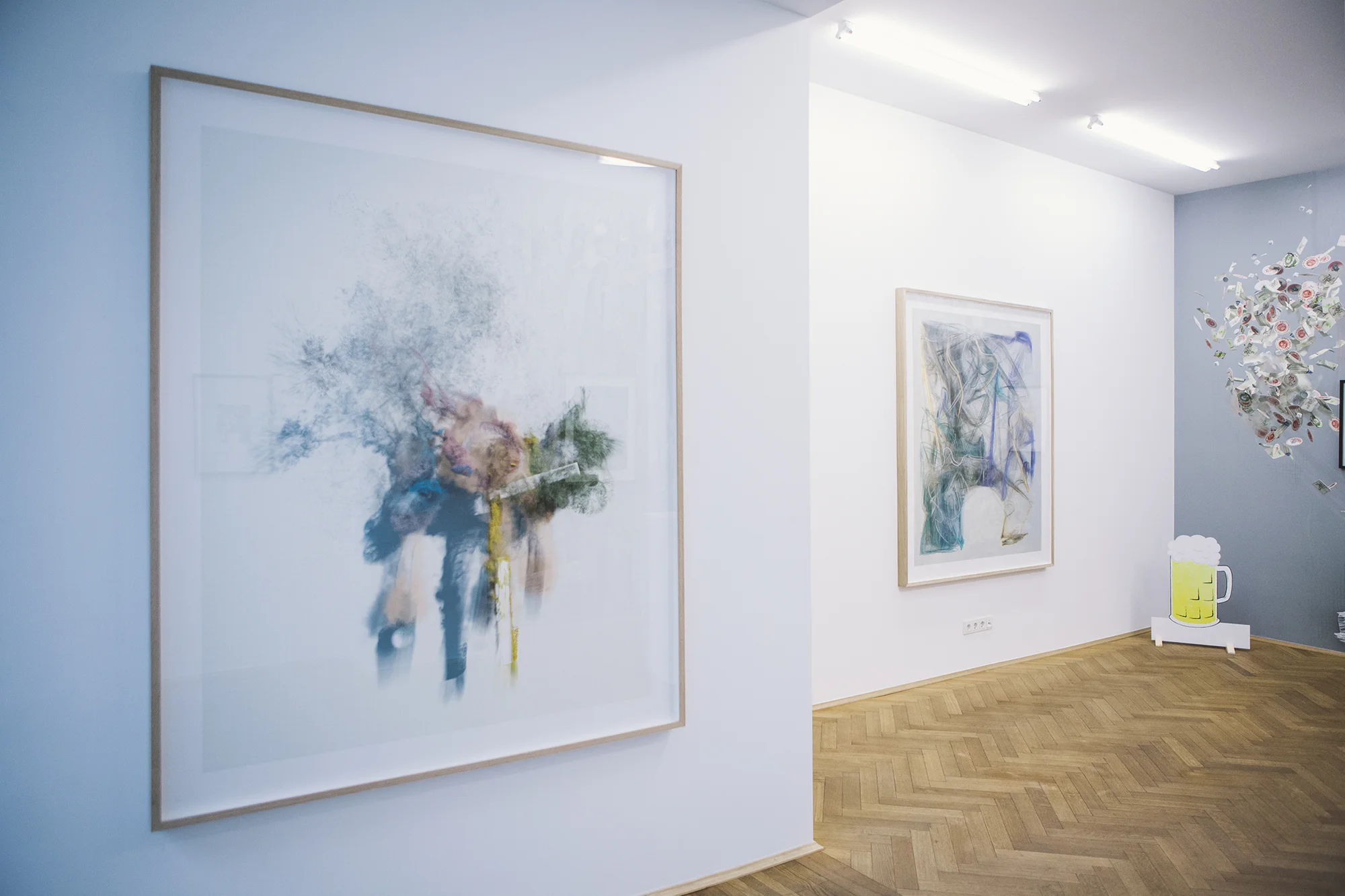 Foto: Celine Al-Mosawi, Ausstellung Tim Berresheim DC Open 2017