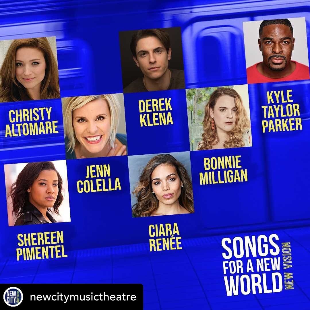 I am SO excited to be Music Directing this star-studded cast (with MORE coming your way) this August in Jason Robert Brown's SONGS FOR A NEW WORLD. Join us at Radial Park in Queens on August 26th for this ONE NIGHT ONLY concert!

Head to @newcitymusi