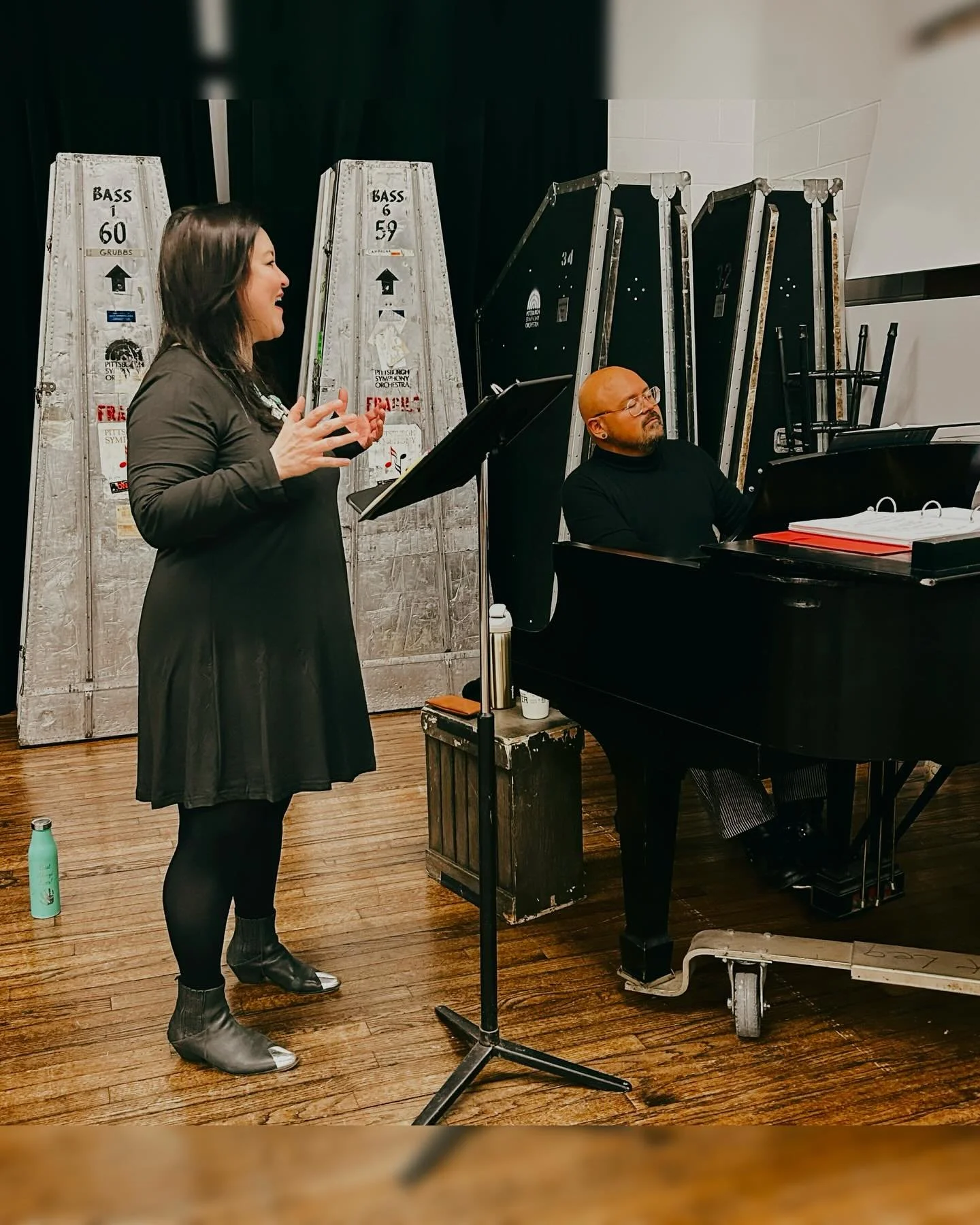 Yesterday&rsquo;s office: Heinz Hall Reharsal Room #1 |

First day of school as Associate Music Director on the @pghsymphony&rsquo;s SOUTH PACIFIC&mdash; IN CONCERT (@instarobberman, conductor; @mdfleischer12801, director; @alexmanalo_, choreographer