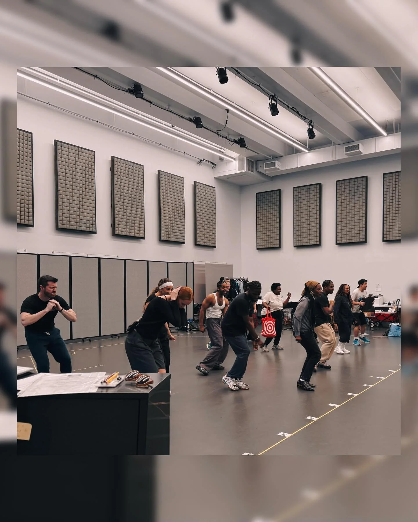 A quick reality check in a quiet moment:

This morning, I was at @openjarstudios rehearsing a new musical by @alanthemusical @michaelweinermusic @thomaspatricklennon&mdash;music supervising alongside @iamkennyleon (director) and @fatima_noir (choreog