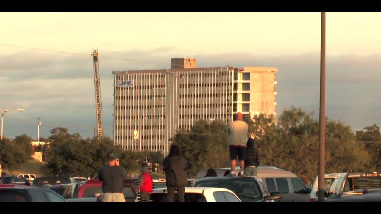 University Hall Demolition 10.25