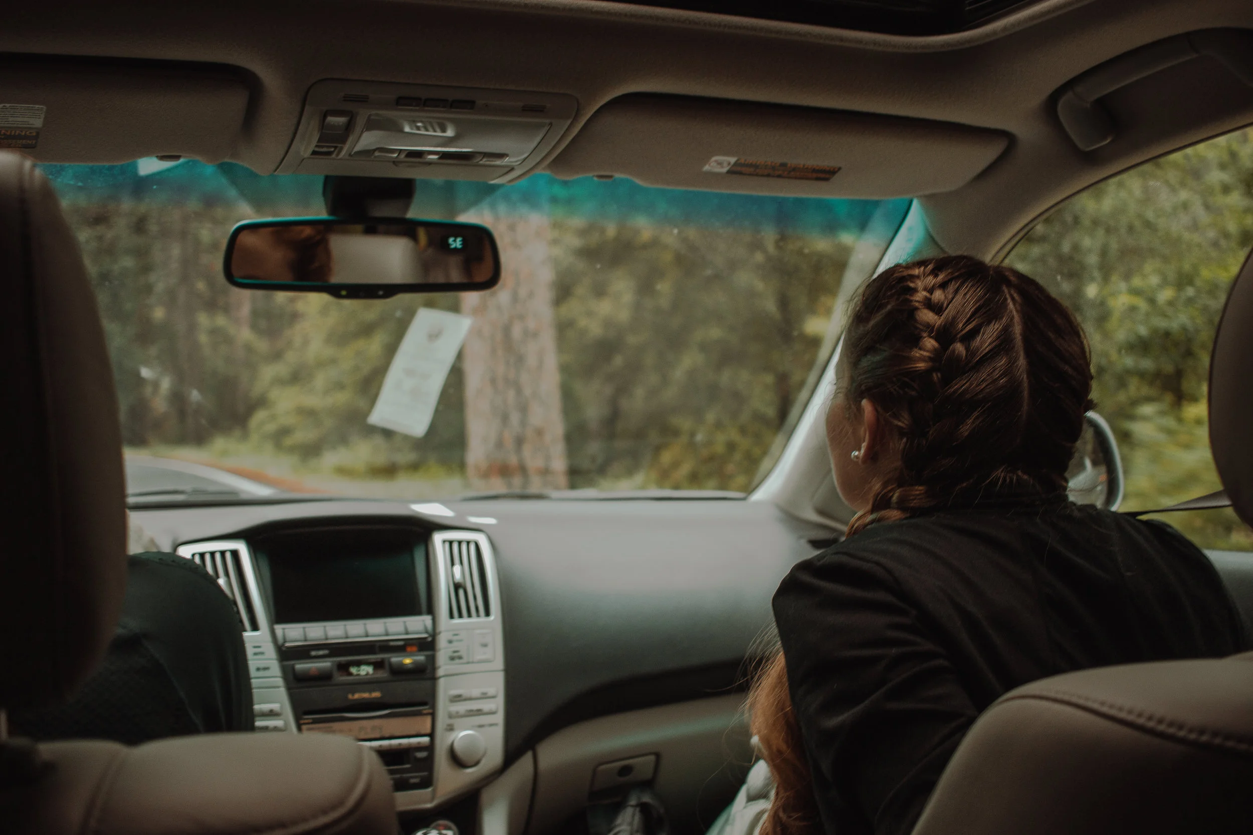 The drive in