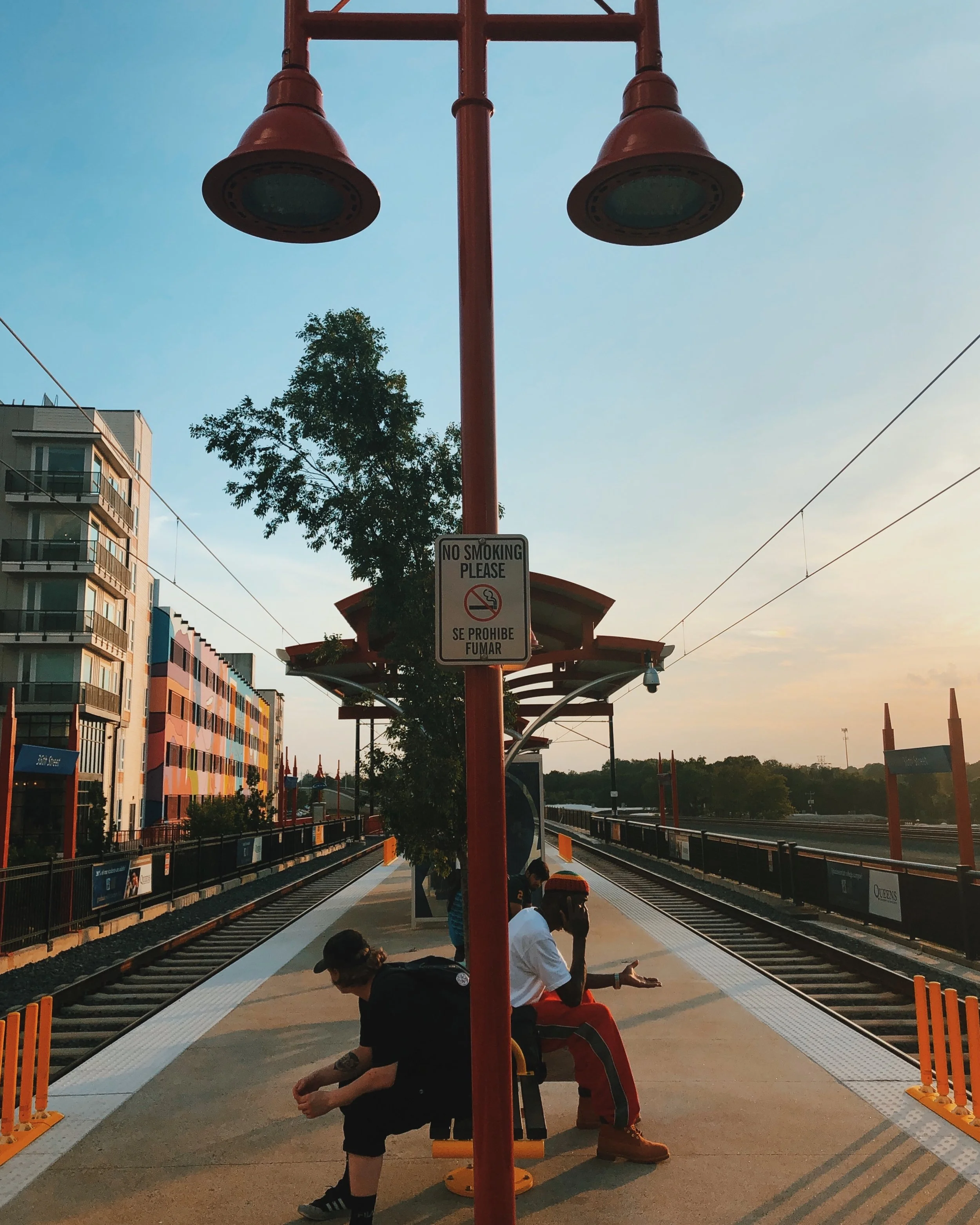 NoDa train station