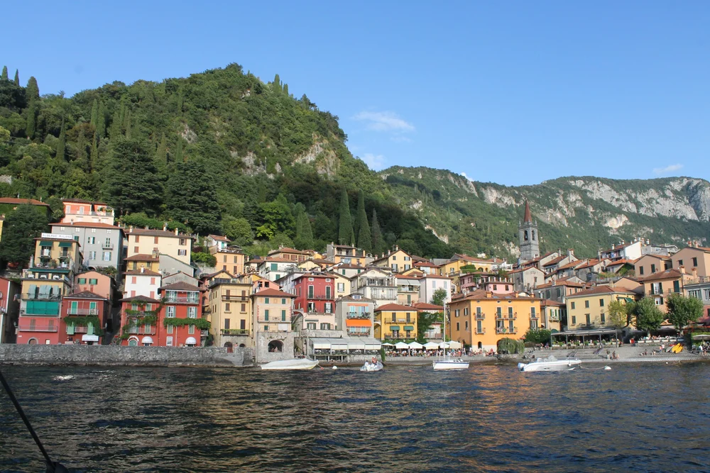 View of Varenna from the Lake