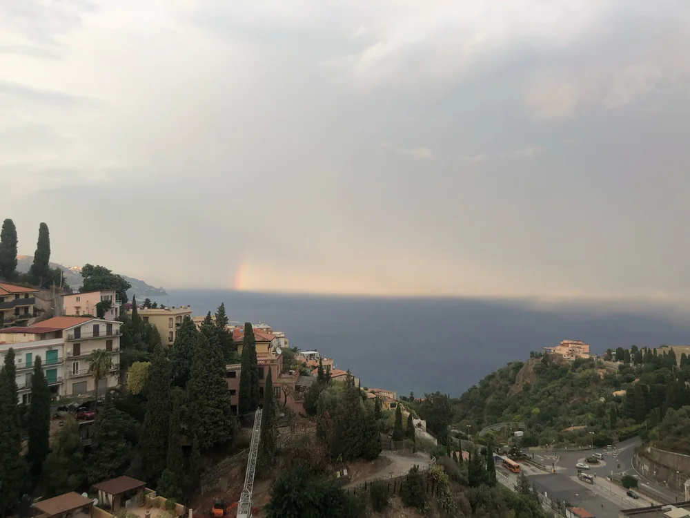 Storms off the coast