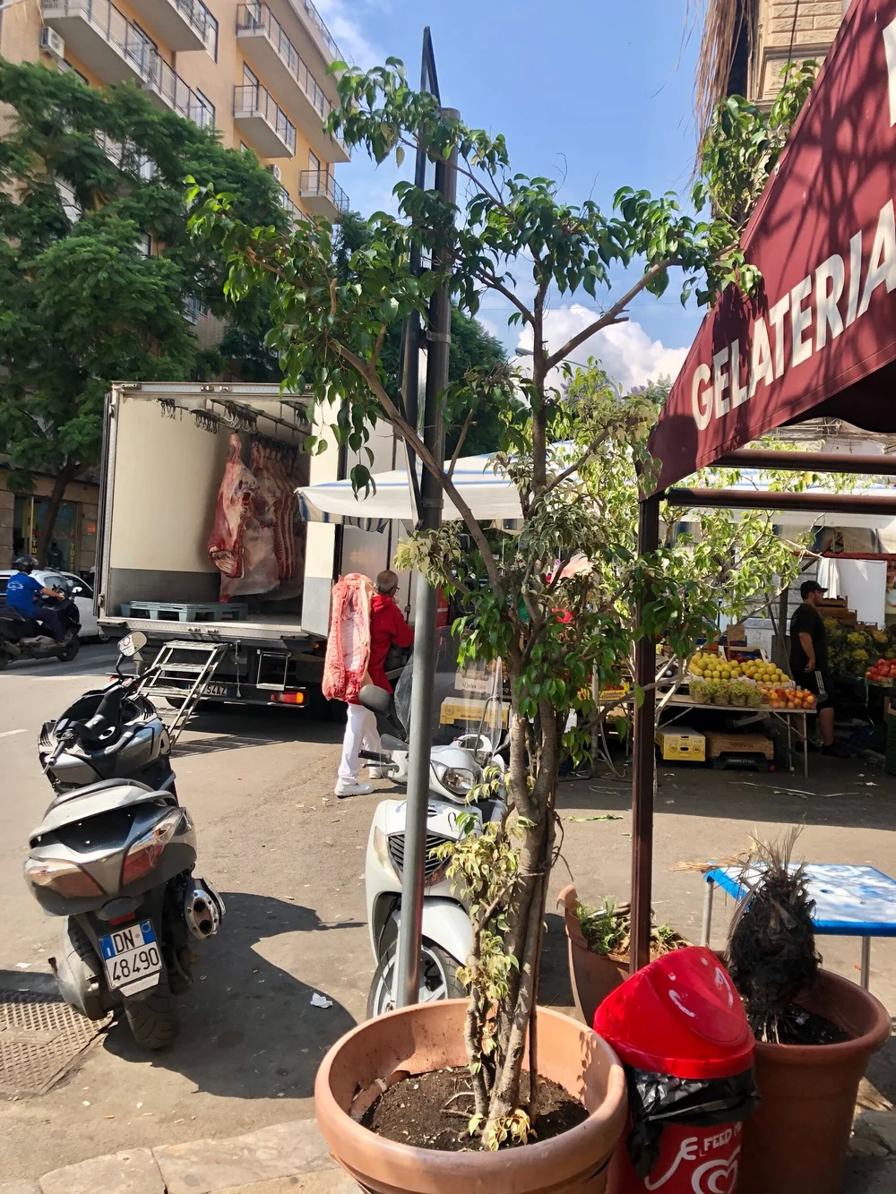 Final night in Palermo, Sicily