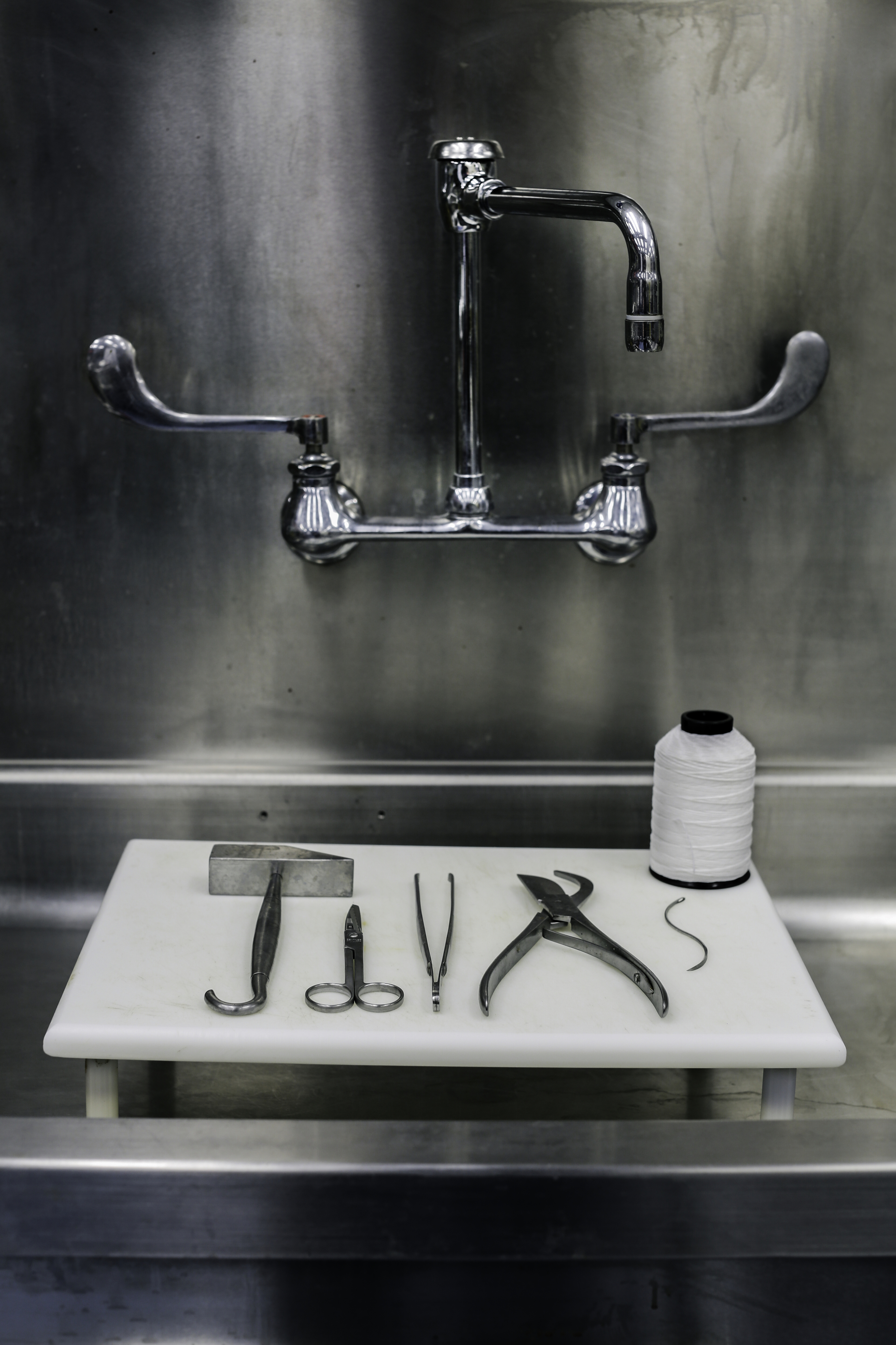 Sink with Tools