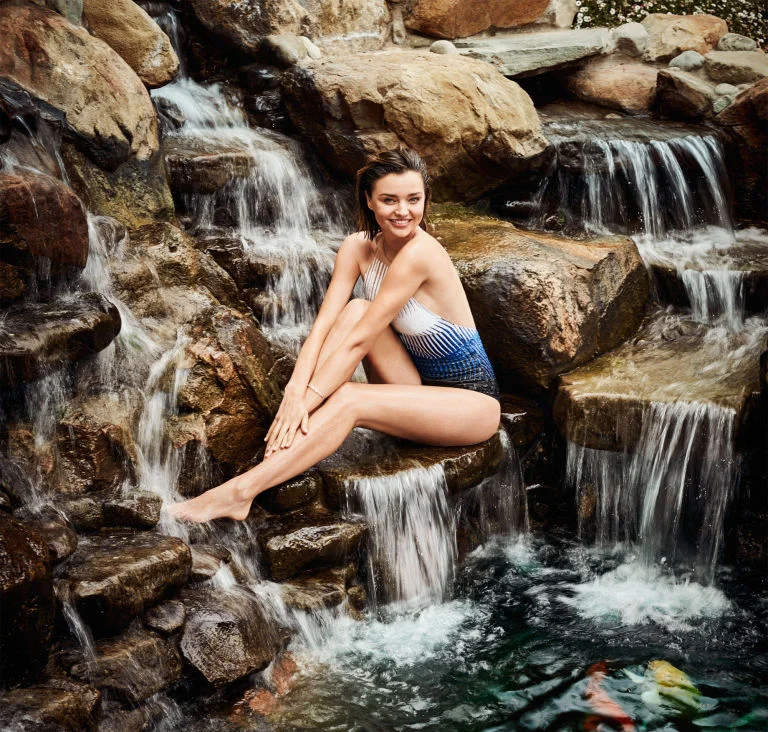 Miranda Kerr's Skywater 300 unit keeps the water flowing, all while helping fight the drought facing California