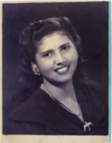 María del Socorro Vives Trespalacios, esposa del compositor y madre de sus hijos Rafael, Margarita y Martha Campo Vives. (Archivo RCV)