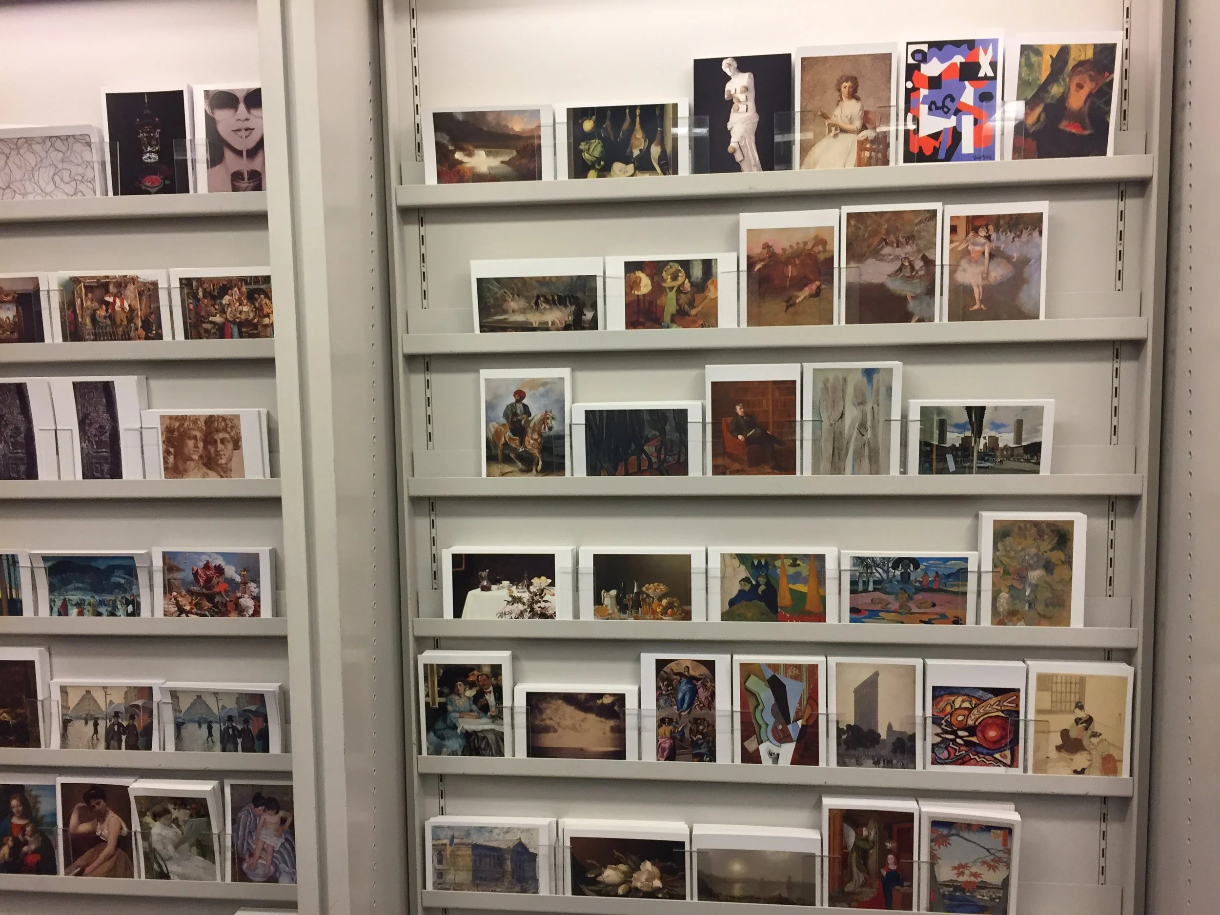 A smaller and condensed tour of the Art Institute of Chicago in the lobby gift shop