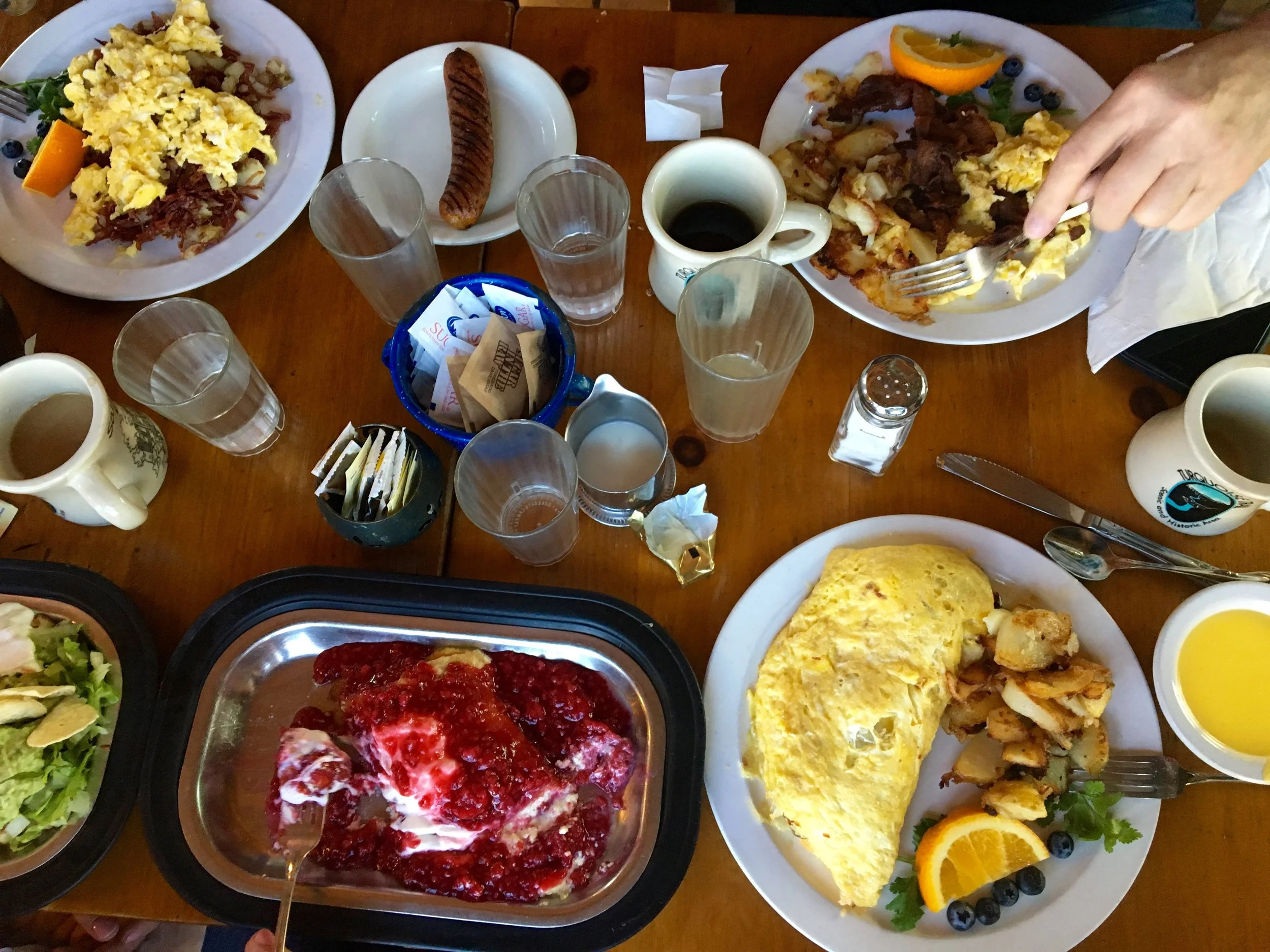Seriously amazing breakfast!
