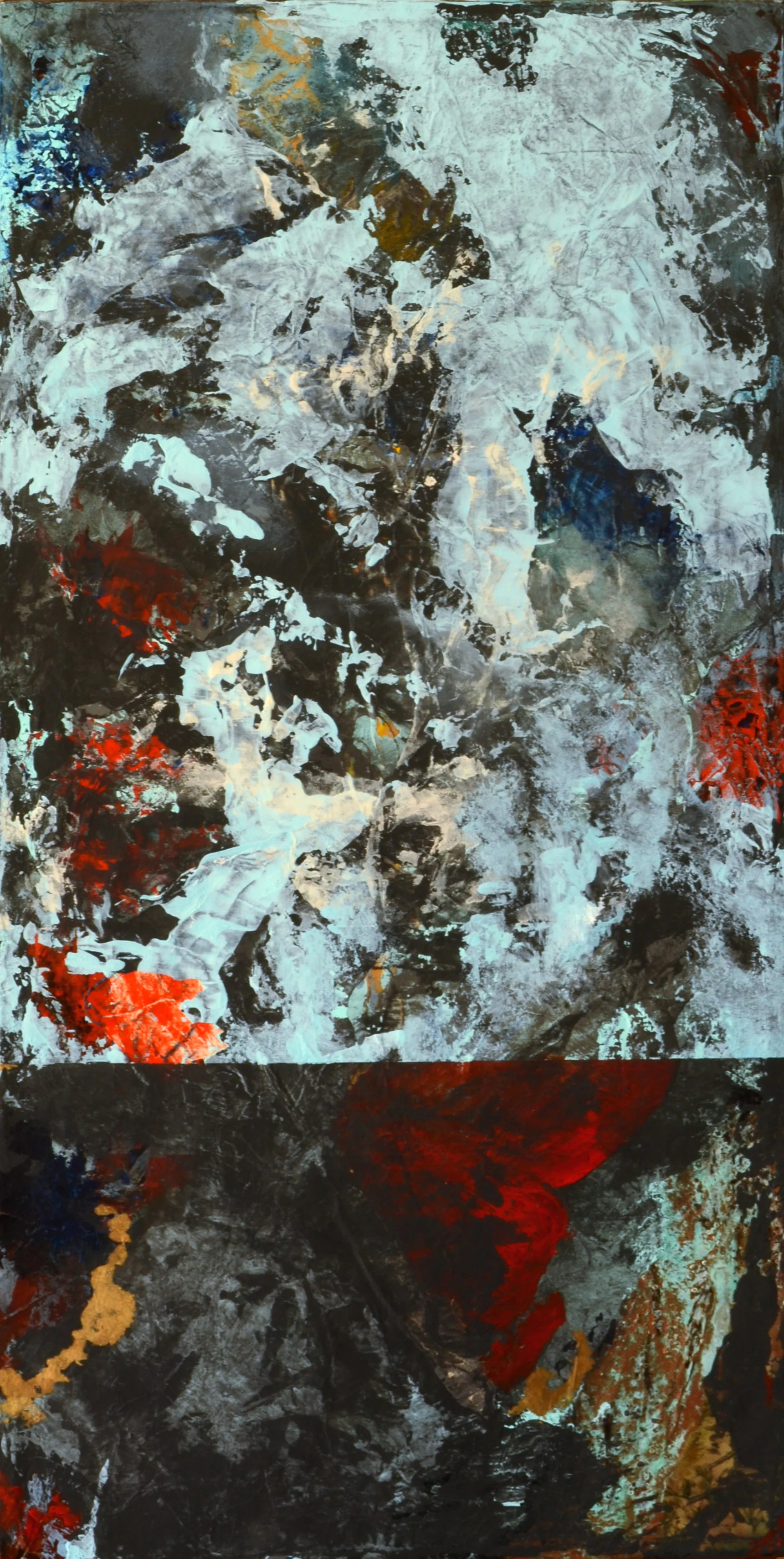 mixed media as above panel two 