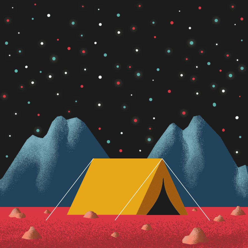 Animated GIF for midwest apparel brand, Mountain Movers Co. 