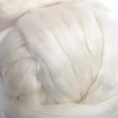 Mohair KID Roving Top - Fiber to Yarn
