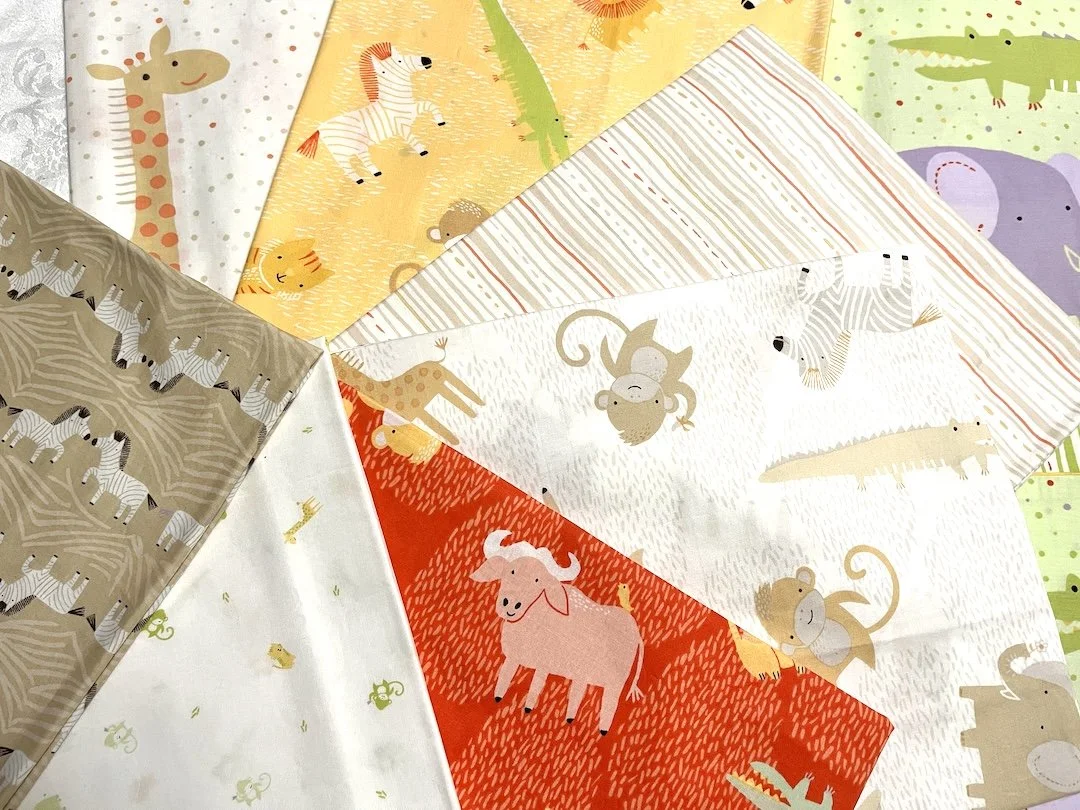 Clothworks SAFARI SWEET Bundle