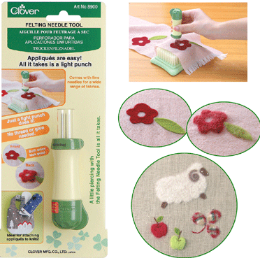 Clover needle felt 8900