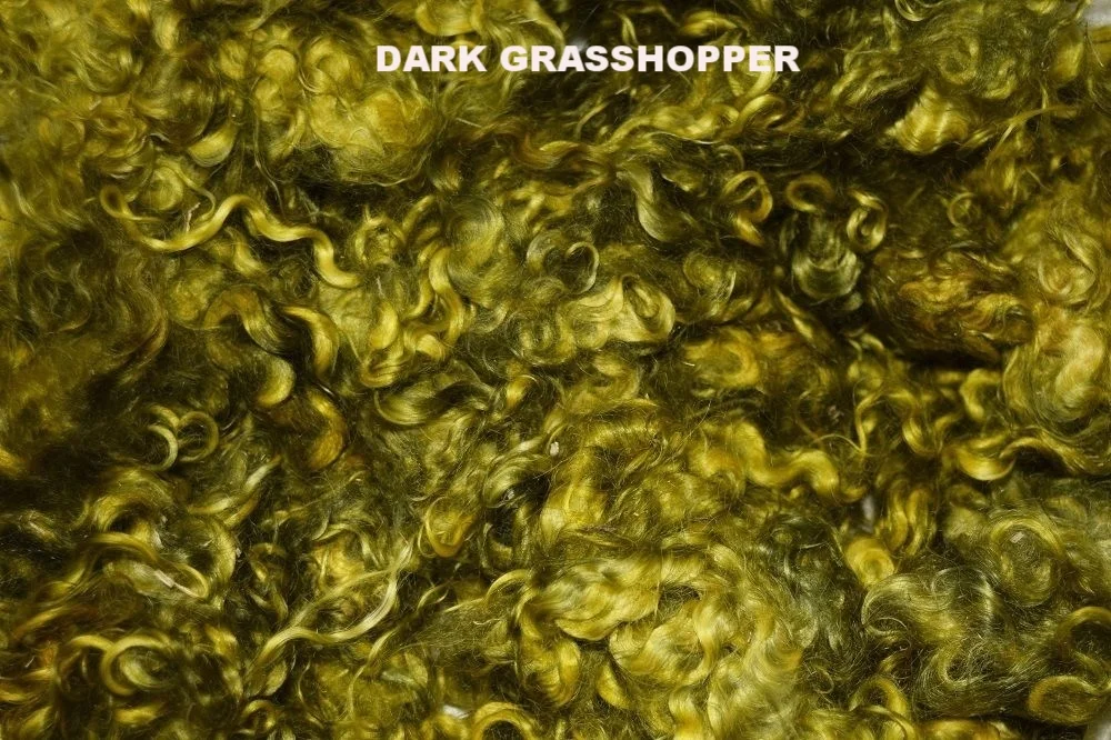 grasshopper green mohair