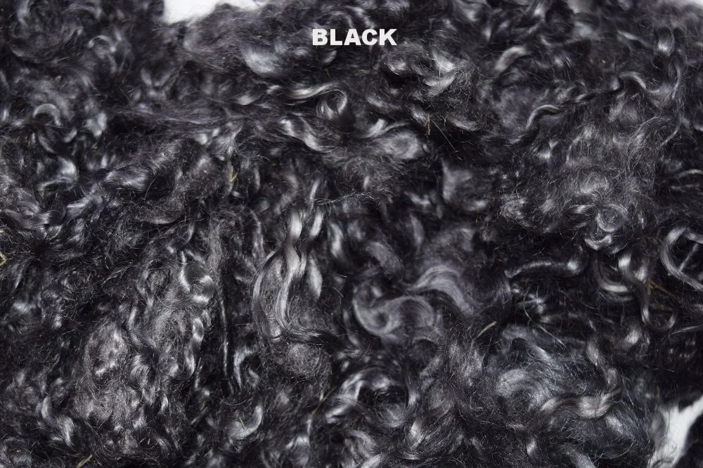 black mohair