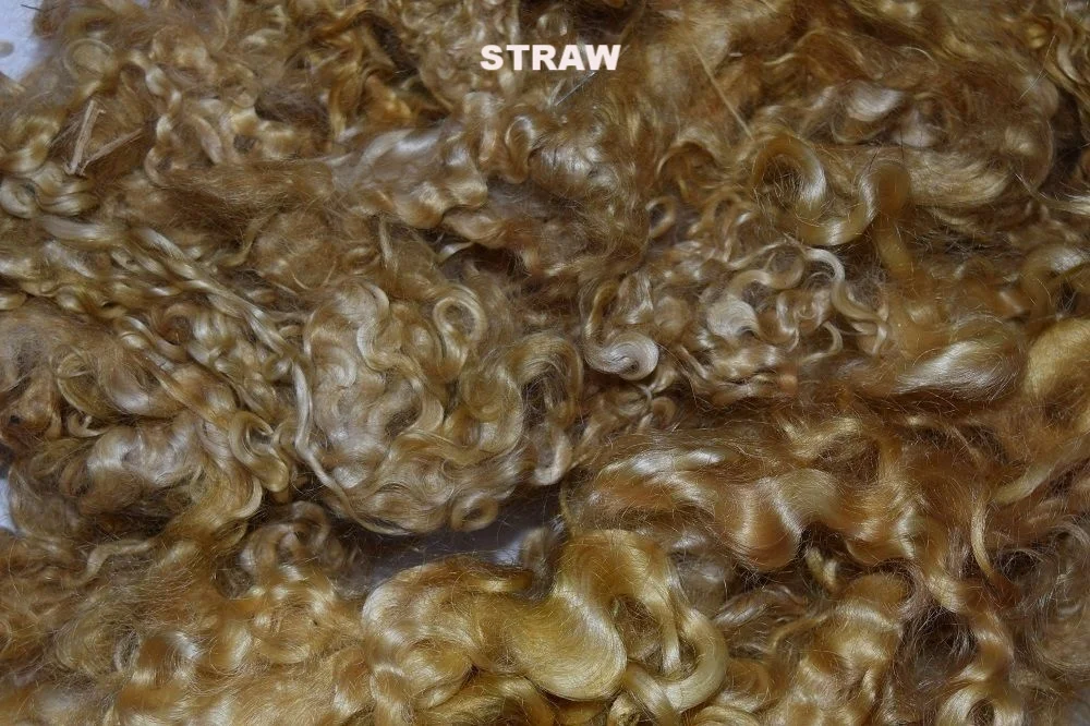 straw mohair