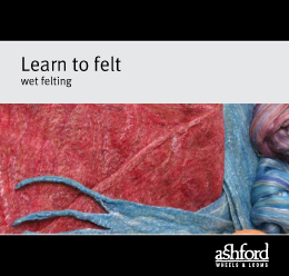 learn to wet felt