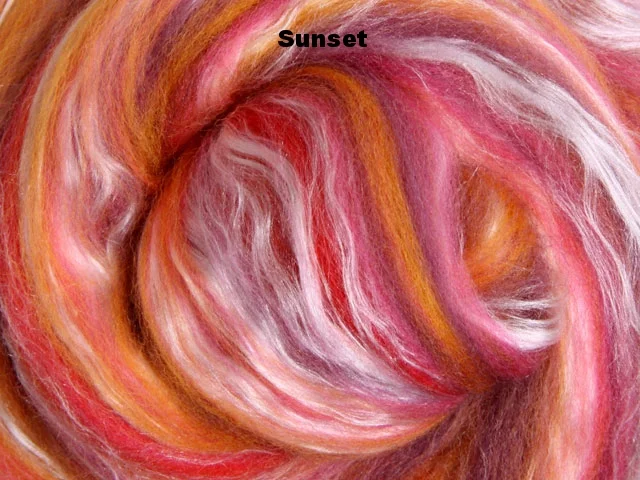 Ashford Merino Silk - sunset