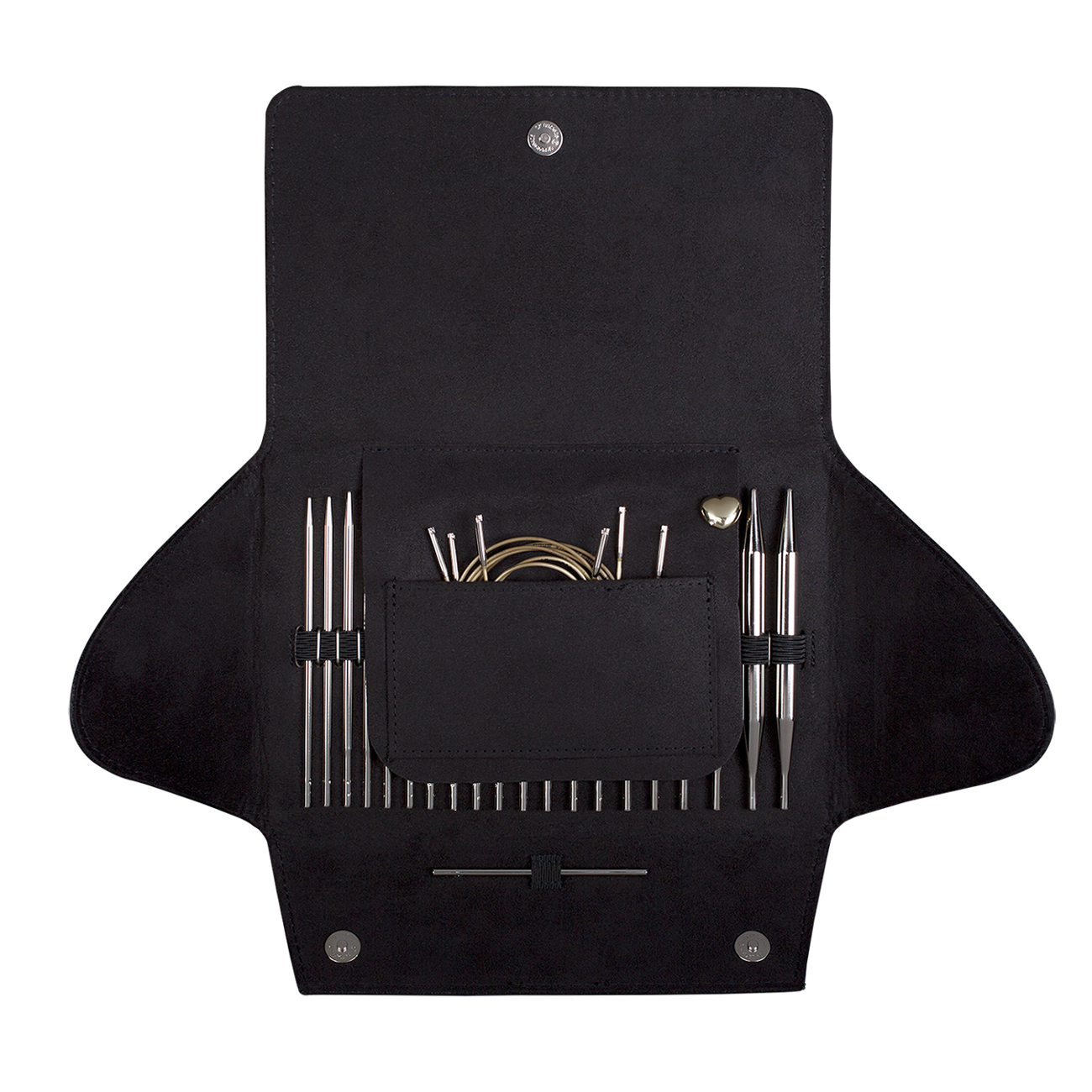 Addi Click BASIC Knitting Interchangeable Needle Set Fiber to Yarn