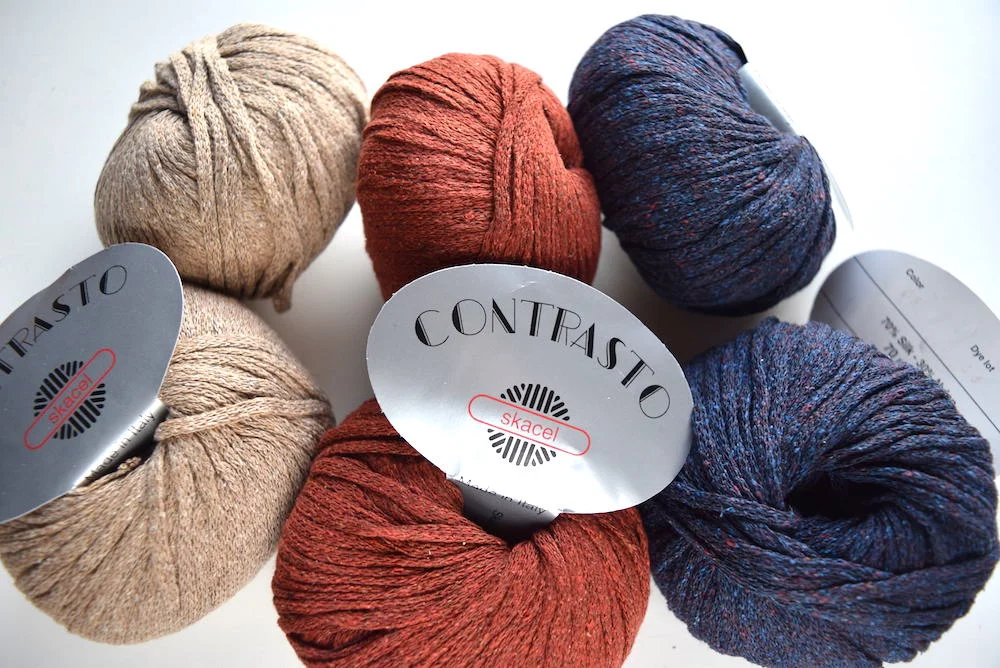 Skacel Silk Contrasto Ribbon Yarn