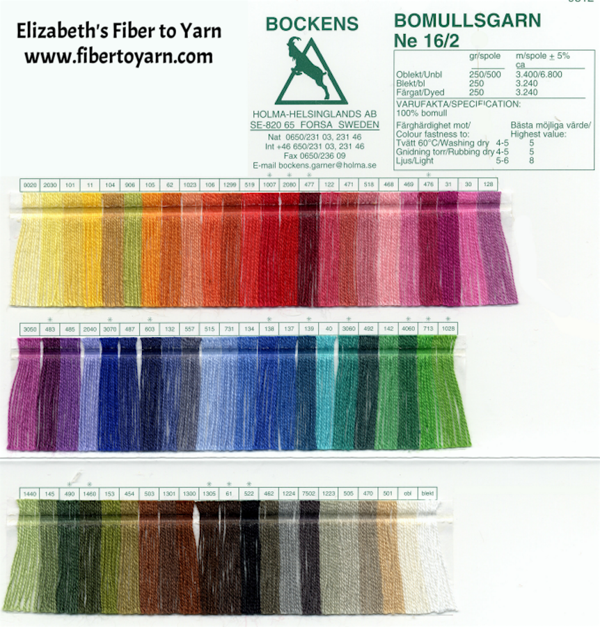 Bockens Cotton 16/2