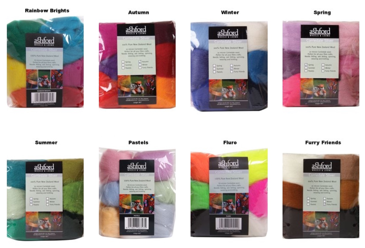 ashford wool color packs
