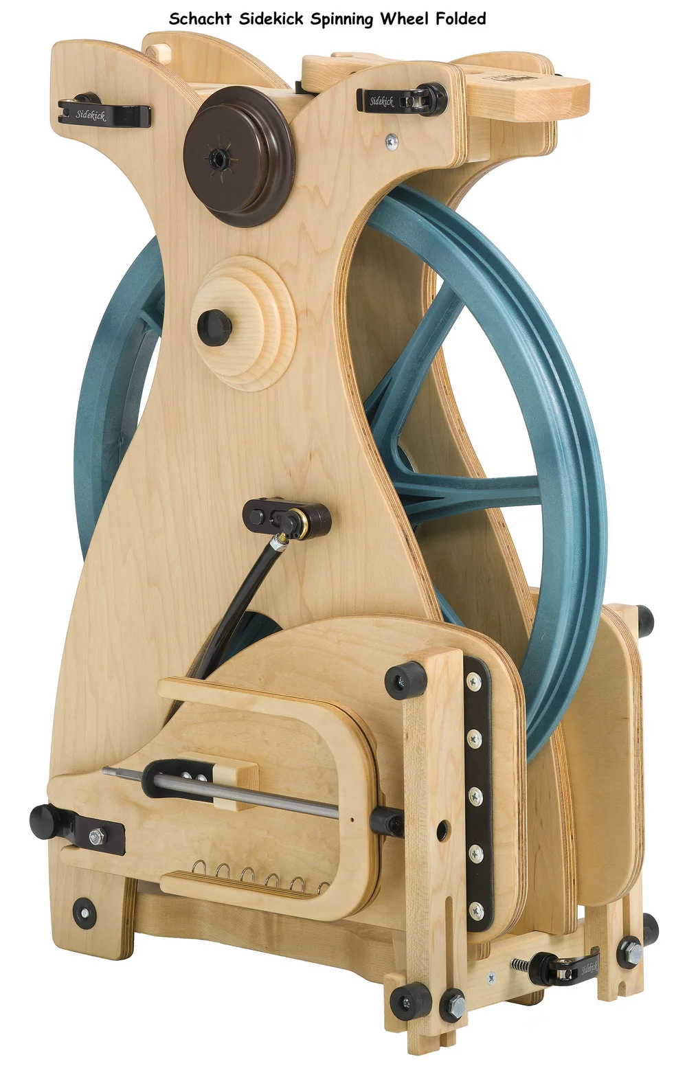 custom spinning wheel on Schacht Sidekick Spinning Wheel Bag Fiber To Yarn