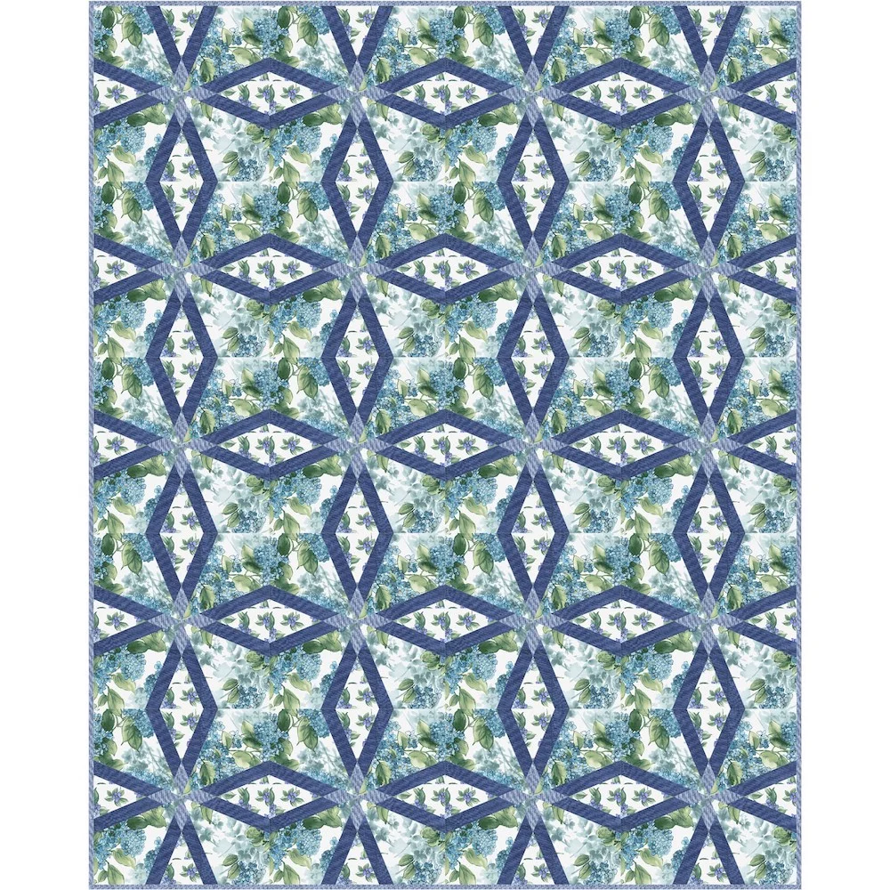 Maywood Hydrangeas quilt