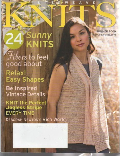 Interweave Knits summer 2009