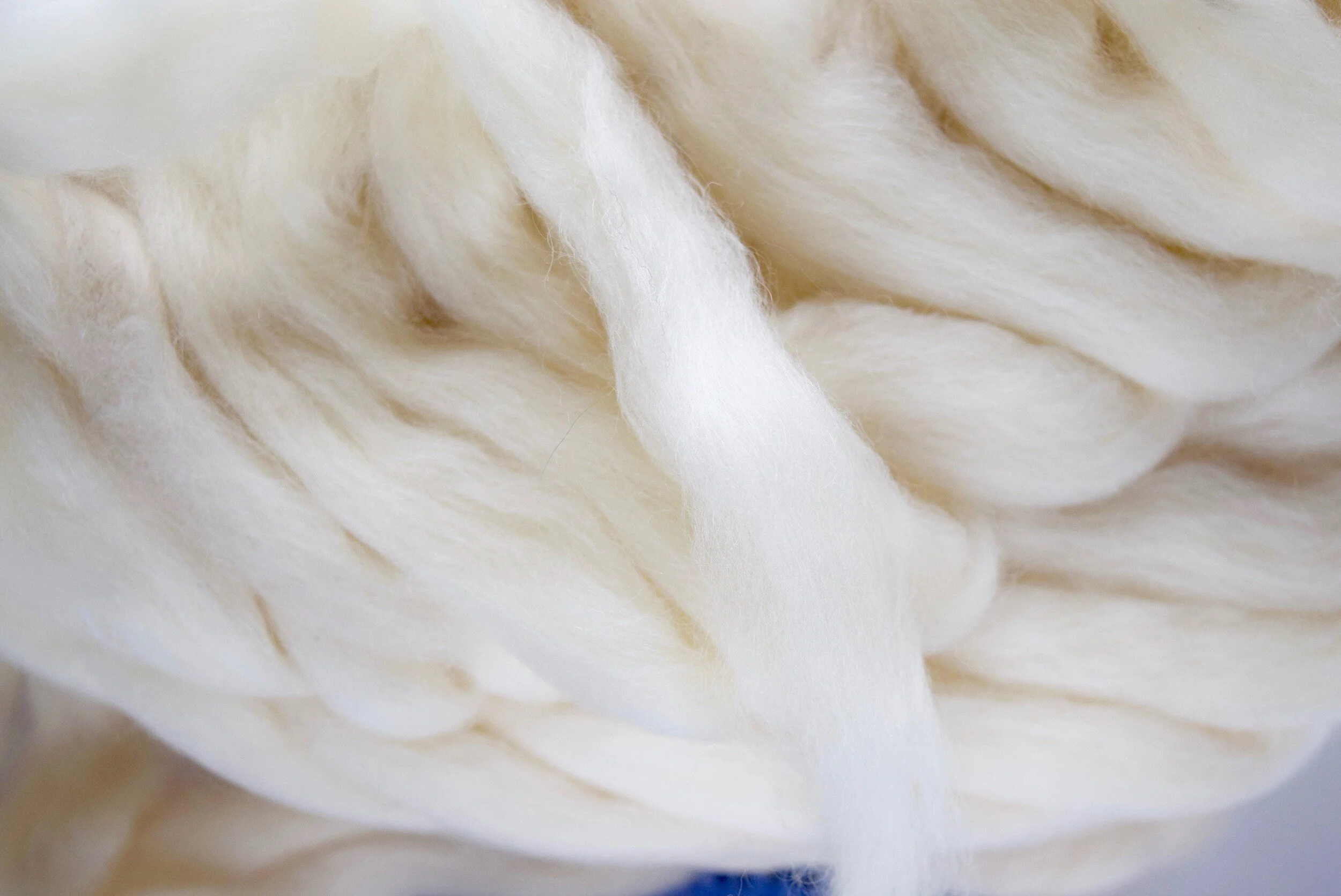 Super Kid Mohair Merino Roving 52/48