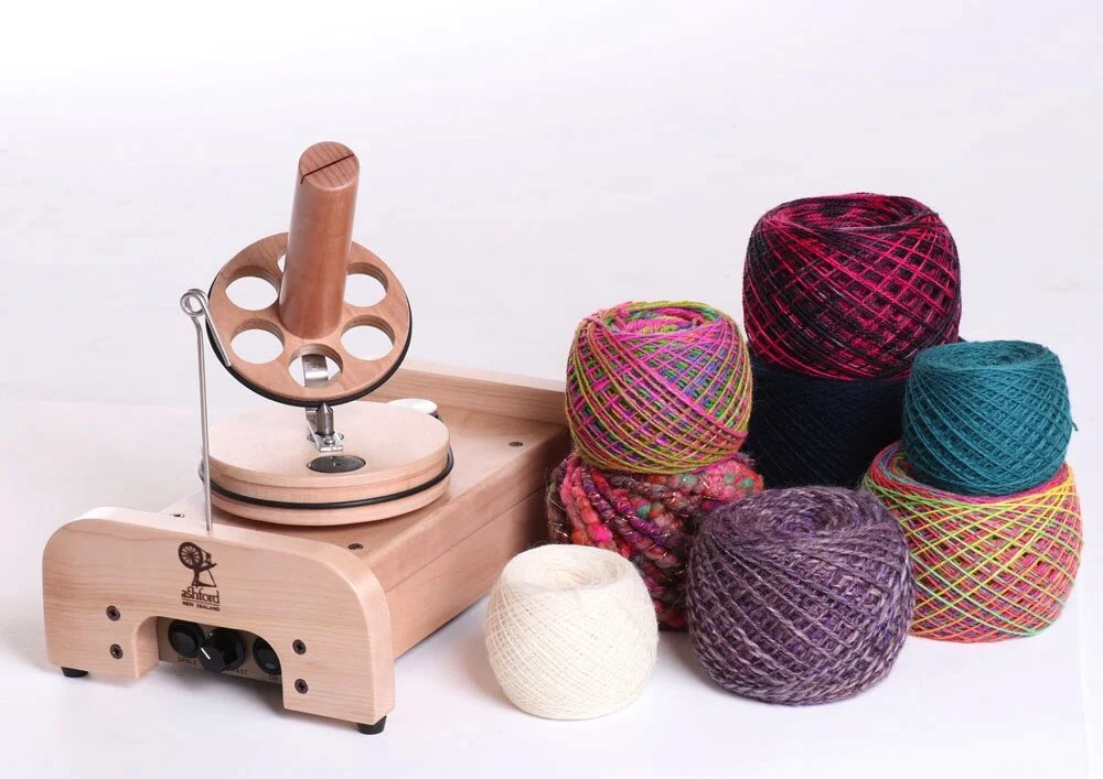 Ashford Electric Ball Winder Fiber to Yarn
