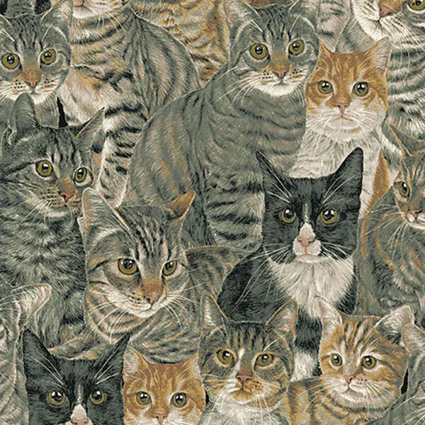 Clothworks CAT'S THE WAY I LIKE THEM